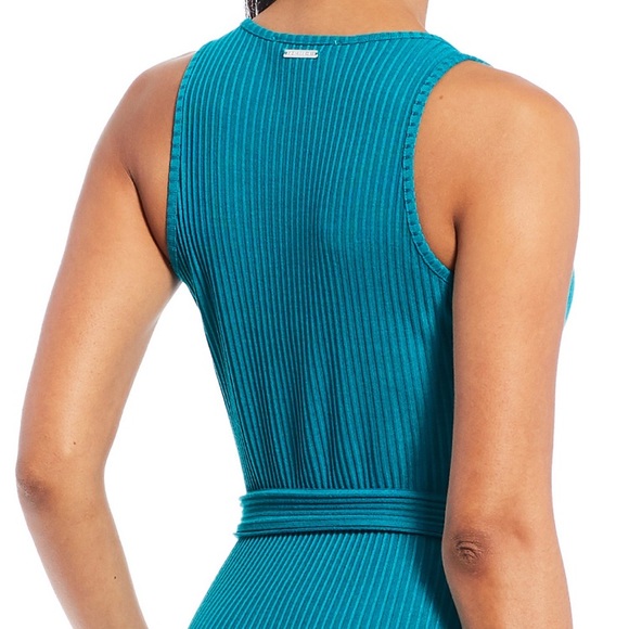 New PLUS SIZE Michael Kors Rib Knit Tank Dress - Picture 5 of 7